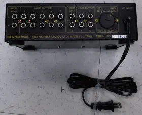 AVD-100 BMB Audio Video Divider Rca Outputs #2