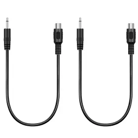 B09K3DHL82 BOLVEK Pack Ts Mono Male Single Rca Female Jack Vi
