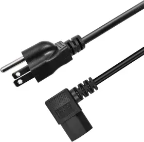 BFC-001 BORNFORCABLE Prong Left Angle Power Cable Ac BFC-001 BORNFORCABLE Prong Left Angle Power Cable Ac