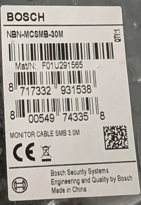 NBN-MCSMB-03M BOSCH Smb Bnc Cable