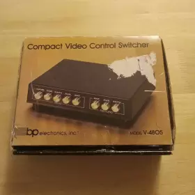 CMP-SWTCH-RCA-2W-BLK-KIT BP ELECTRONICS Video Control