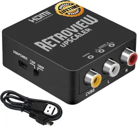 254658 VIDEO Retroview Upscaler Hdmi Converter Rca