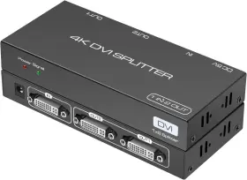 313039989902 DUAL Dvi Splitter Port Monitors Distribution