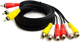 B076B8T2DG BRONAGRAND Rca Male Female Splitter Audio Video