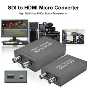E201-B046 BRUCE SHARK Sdi Hdmi Mini Video Micro Converter
