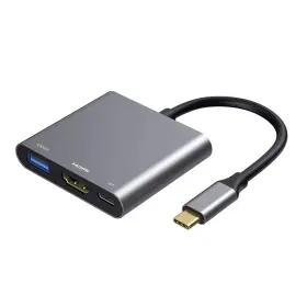 768622858613 BUBUCAM Usb Hdmi Multiport Adapter Charging Port