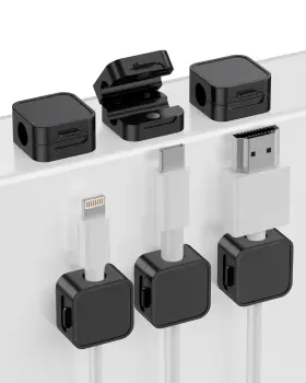 768917830935 BYANCIEL Magnetic Cable Clips Lock Cord Holder