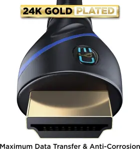 641489530819 C-E High Hdmi Cable Male Female Ethernet Feet #2