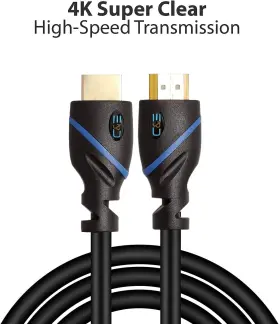 641489570709 C-E High Hdmi Cable Male Ethernet Feet #2