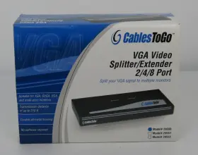 29550 C2G Cables Go Vga Video Splitter Extender Port