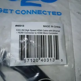 40313 C2G High Hdmi Micro Ethernet Cable #2