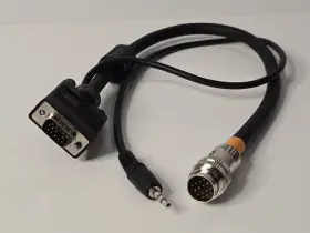 60048 C2G Rapidrun Vga Flying Lead Audio Video Cable Male