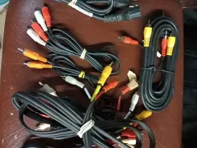 109002XH CABLE BUILDERS Rca Audio Video Cord Dvd Vcr Tv Cam #3