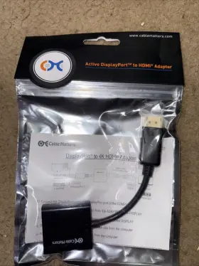 102021 CABLE MATTERS Displayport Hdmi Hdcp Adapter