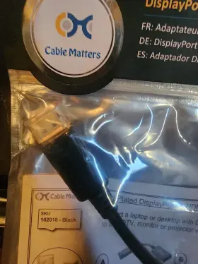 102028 CABLE MATTERS Mini Displayport Hdmi Adapter #3