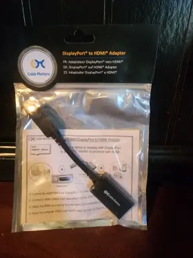 102028 CABLE MATTERS Mini Displayport Hdmi Adapter