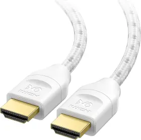 300032-WHT-2M CABLE MATTERS Braided Hdmi