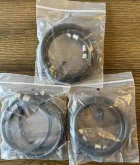 701005 CABLE MATTERS Wall Quad Shielded Coaxial Patch