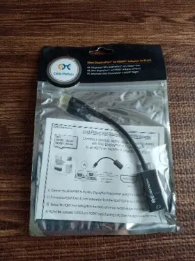 101001-BLACK CABLE MATTERS Mini Displayport Hdmi Adapter