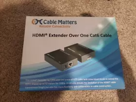818707025819 CABLE MATTERS Hdmi Audio Video Extender Cat