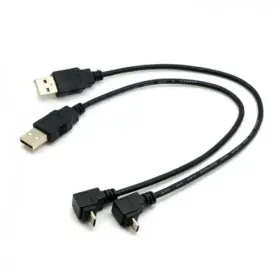 630285768625 CABLECC Usb Male Micro Angled Cable Tablet Phone