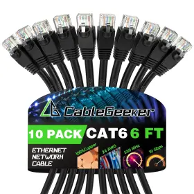 B0CPSLLVJQ CABLEGEEKER Ethernet Cable Snagless Patch Cords