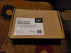 40010 CABLES TO GO Ctg Vga Audio Hdmi Converter Box