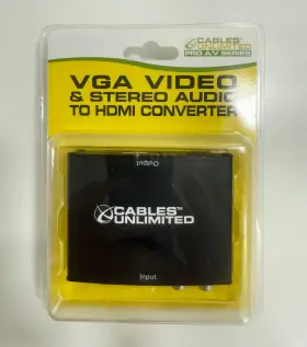 724580502241 CABLES UNLIMITIED Unlimited Pro Vga Stereo Audio