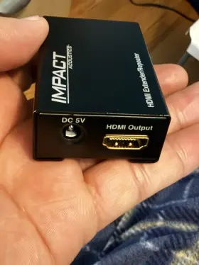 HR-I02K CABLESONLINE Impact Hdmi Repeater Extender Power Cord