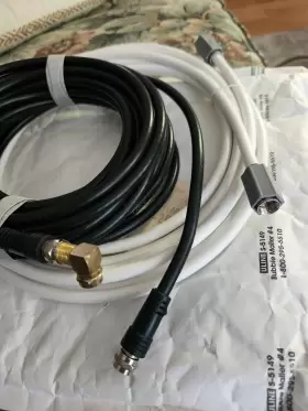 R-Q01 CABLESONLINE Yards Male Coaxial Cable R-Q01 CABLESONLINE Yards Male Coaxial Cable