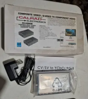 Cp-vsrgb CALRAD Video Converter Ycbcr Rgsb Rca Cp-vsrgb CALRAD Video Converter Ycbcr Rgsb Rca
