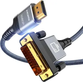 755641738101 CAPSHI Hdmi Dvi Cable Directional Braid Male
