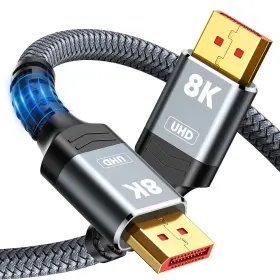 DR-DP8K-GW-30FT-T CAPSHI Displayport Cable Dp Cord Vesa
