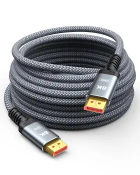 DR-DP8K-GW-50FT-G CAPSHI Fiber Optic Displayport Cable Dp