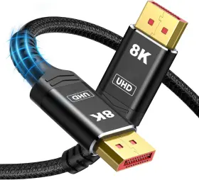 QHDS6688-6601 CAPSHI Displayport Cable Dp Vesa