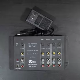 AV-400SV CE LABS Cable Video Distribution Amplifier Psu