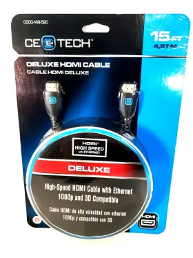 0000-141-501 CE TECH Deluxe High Hdmi Cable Ethernet