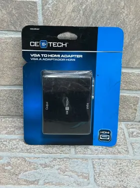 818984010072 CE TECH Vga Hdmi Adapter Converter Audio
