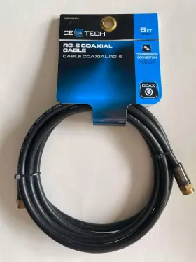 928517001508 CE TECH Coaxial Cable Audio Video Vcr Tv