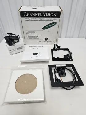 6002FMCII CHANNEL VISION Camera Flush Mount Housing