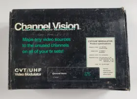 1UB-UHF-II CHANNEL VISION TECHNOLOGY Cvt Video Modulator Box