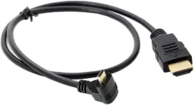 CY-HD-066-UP-0.5M CHENYANG Angled Micro Hdmi Male Hdtv Cable #2
