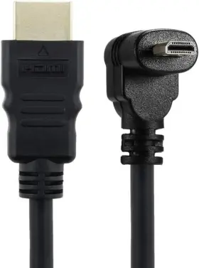 CY-HD-066-UP-0.5M CHENYANG Angled Micro Hdmi Male Hdtv Cable