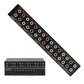 604213247650 CHUNGHOP Switcher Rca Video Audio Switch Box