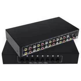 731000170358 CHUNGHOP Ports Rca Video Audio Switcher Box