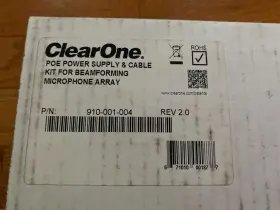 910-001-004 CLEARONE Poe Psu Cable Beamforming Microphone Kit #3