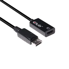 Club 3d 841615101047 Cac-1080 Displayport 1.4 To Hdmi 2.0b Hdr Active Adapter M/f Club 3d 841615101047 Cac-1080 Displayport 1.4 To Hdmi 2.0b Hdr Active Adapter M/f