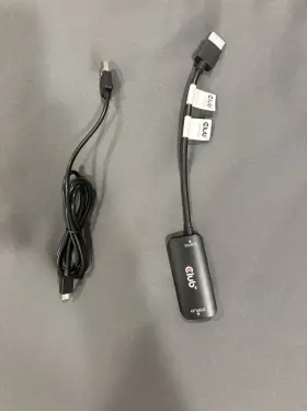 Club 3d 841615102747 Hdmi 2.1 To Displayport 1.4 4k120hz Or 8k30hz M/f Active Adapter