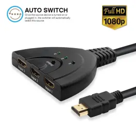114-CF CMPLE Port Hdmi Switch Selector Switcher Tv Monitor