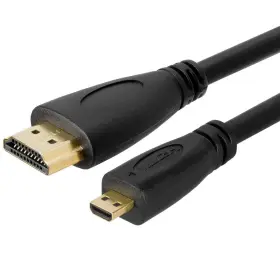 290-CF CMPLE Micro Hdmi Male Cable Adapter Ethernet Audio